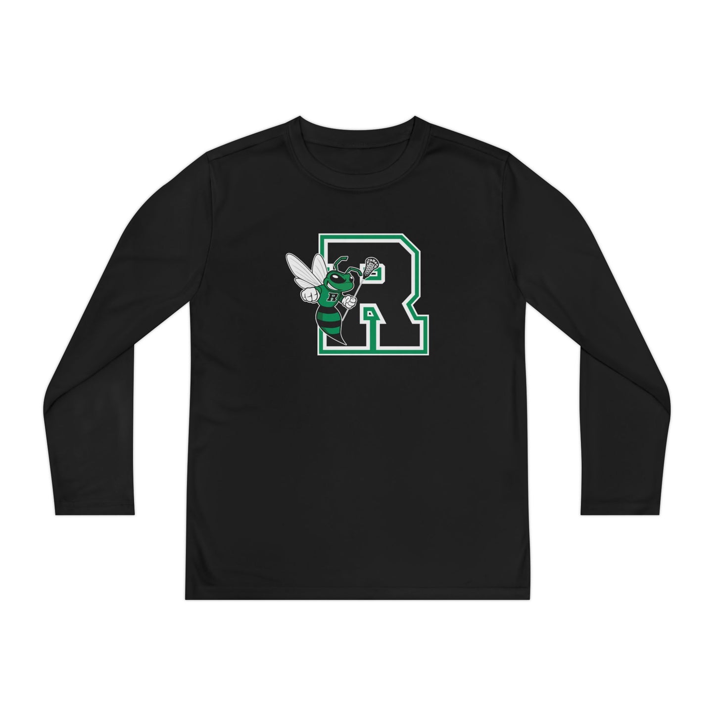 Youth Jr Hornets Lacrosse Sport-Tek Performance Long Sleeve Shirt