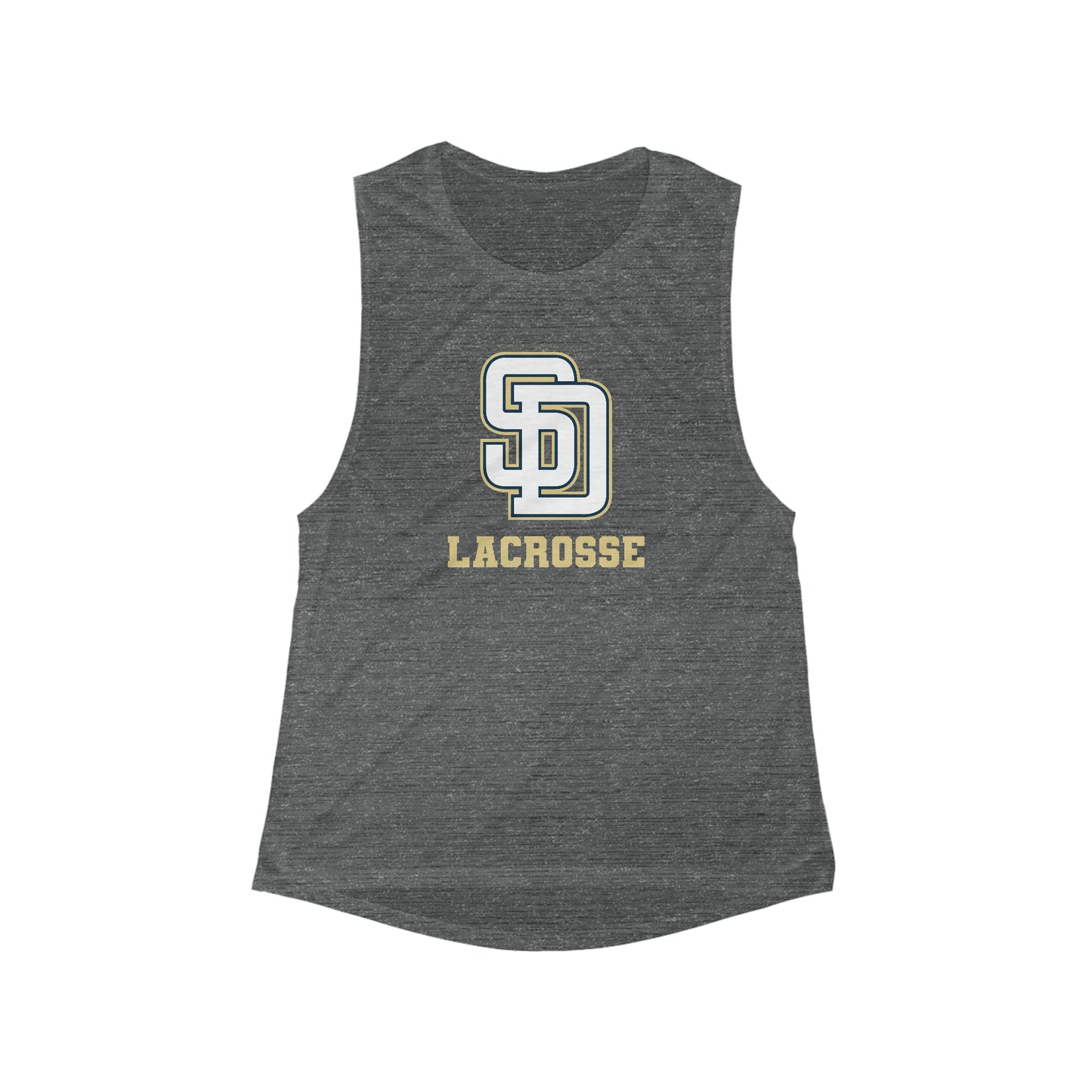 Women's Soddy Daisy Lacrosse Bella + Canvas Flowy Scoop Sport Tank