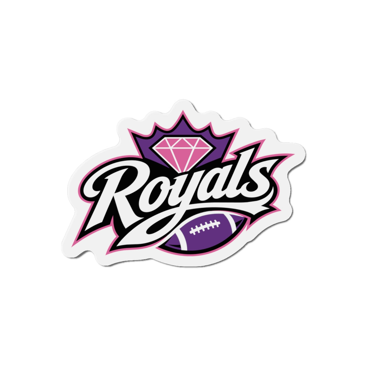 Royals Die-Cut Magnet