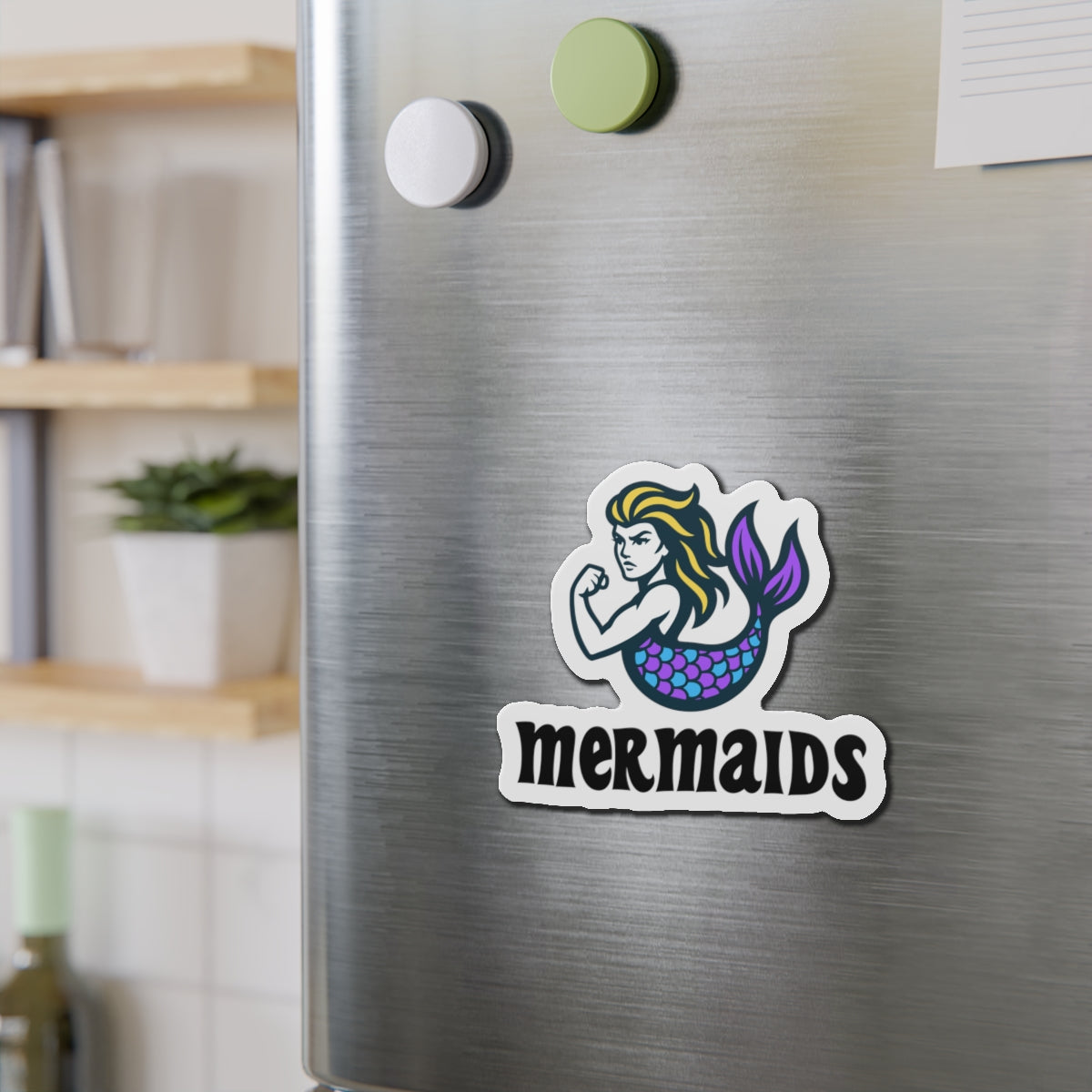 Mermaids Die-Cut Magnet