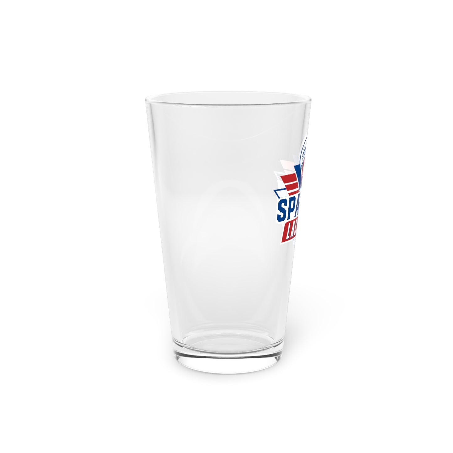 Bixby Spartan Lacrosse Pint Glass