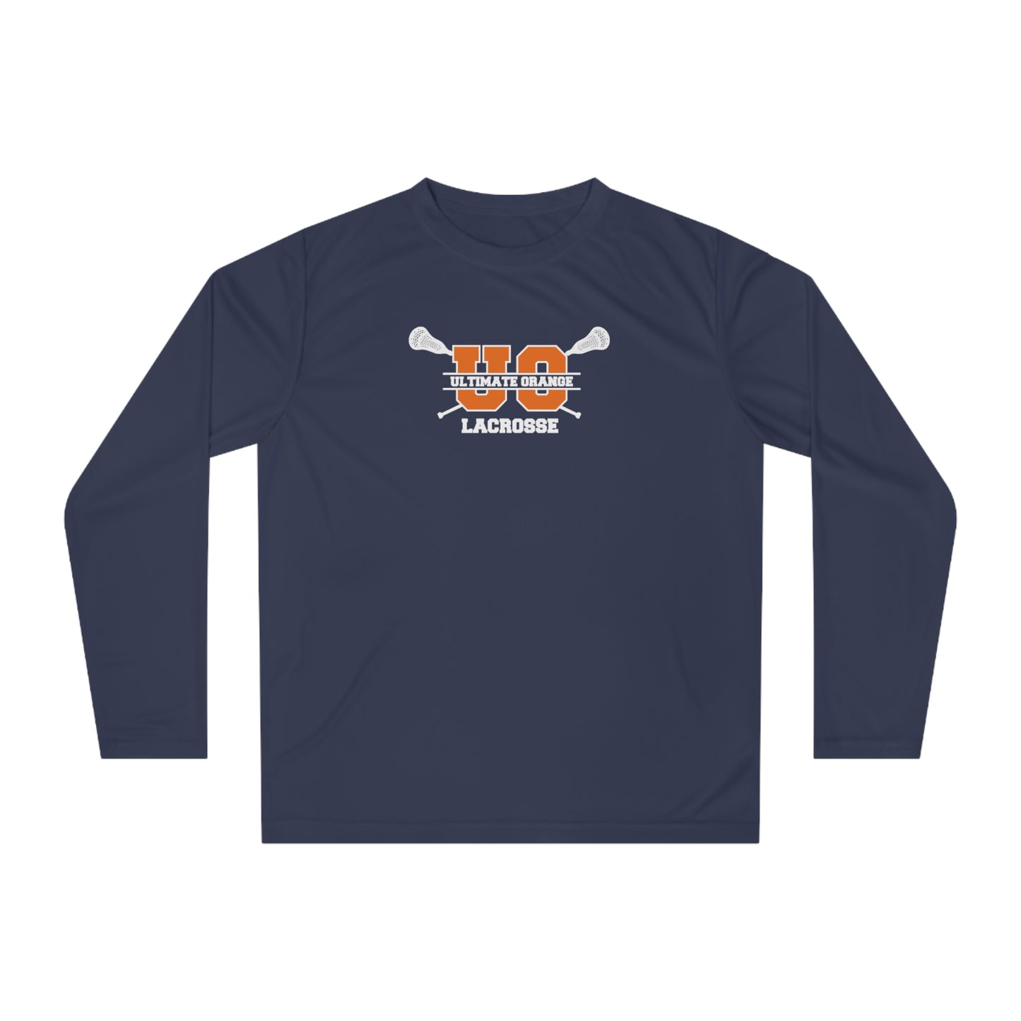 Adult Ultimate Orange Team 365 Performance Long Sleeve