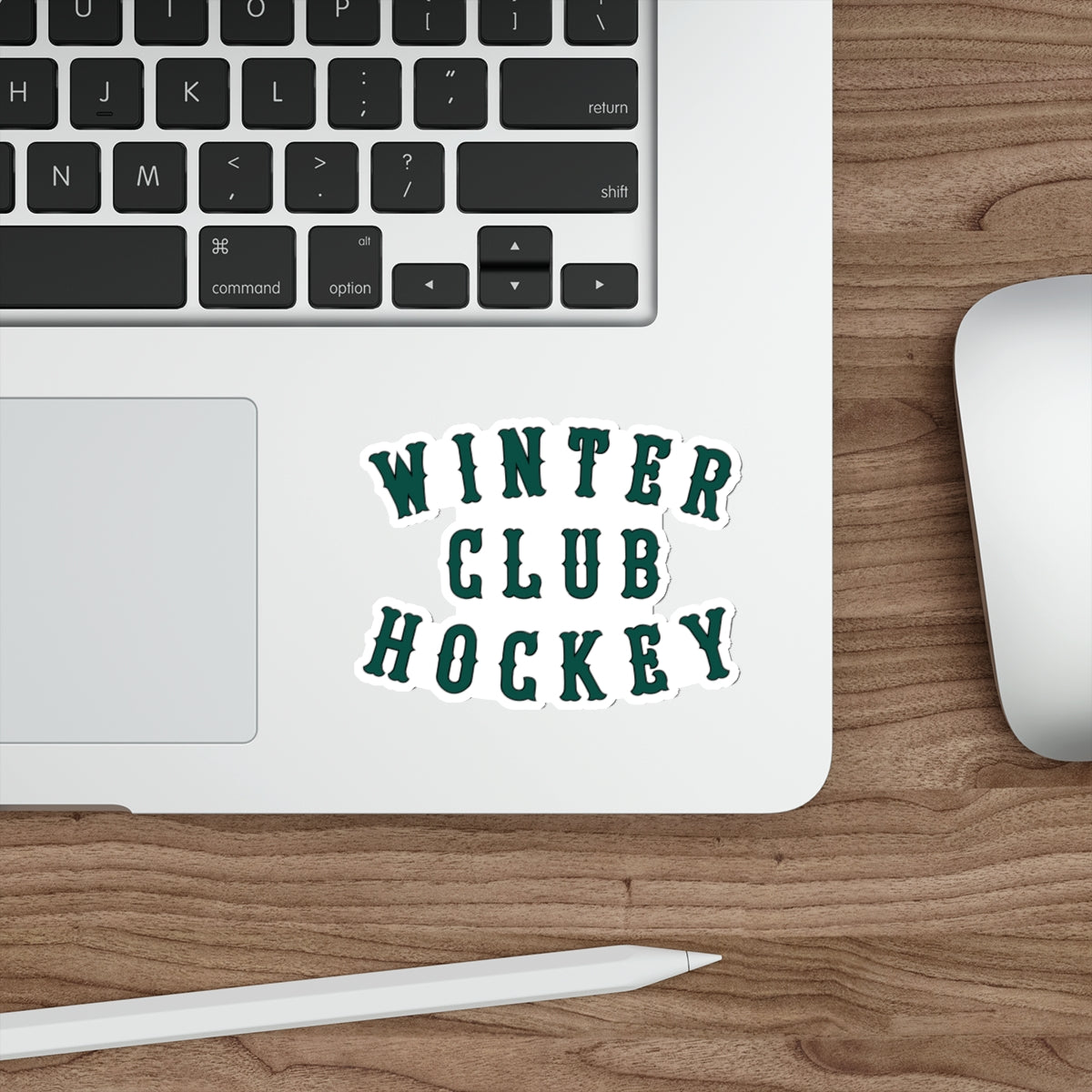 Winter Club Die-Cut Sticker
