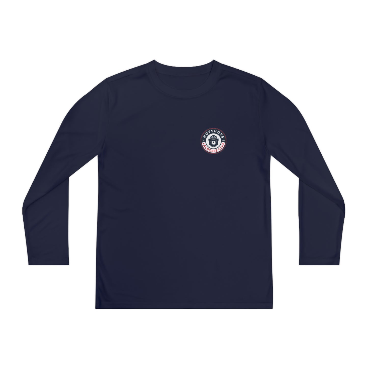Youth Hotshots Lacrosse Sport-Tek Performance Long Sleeve