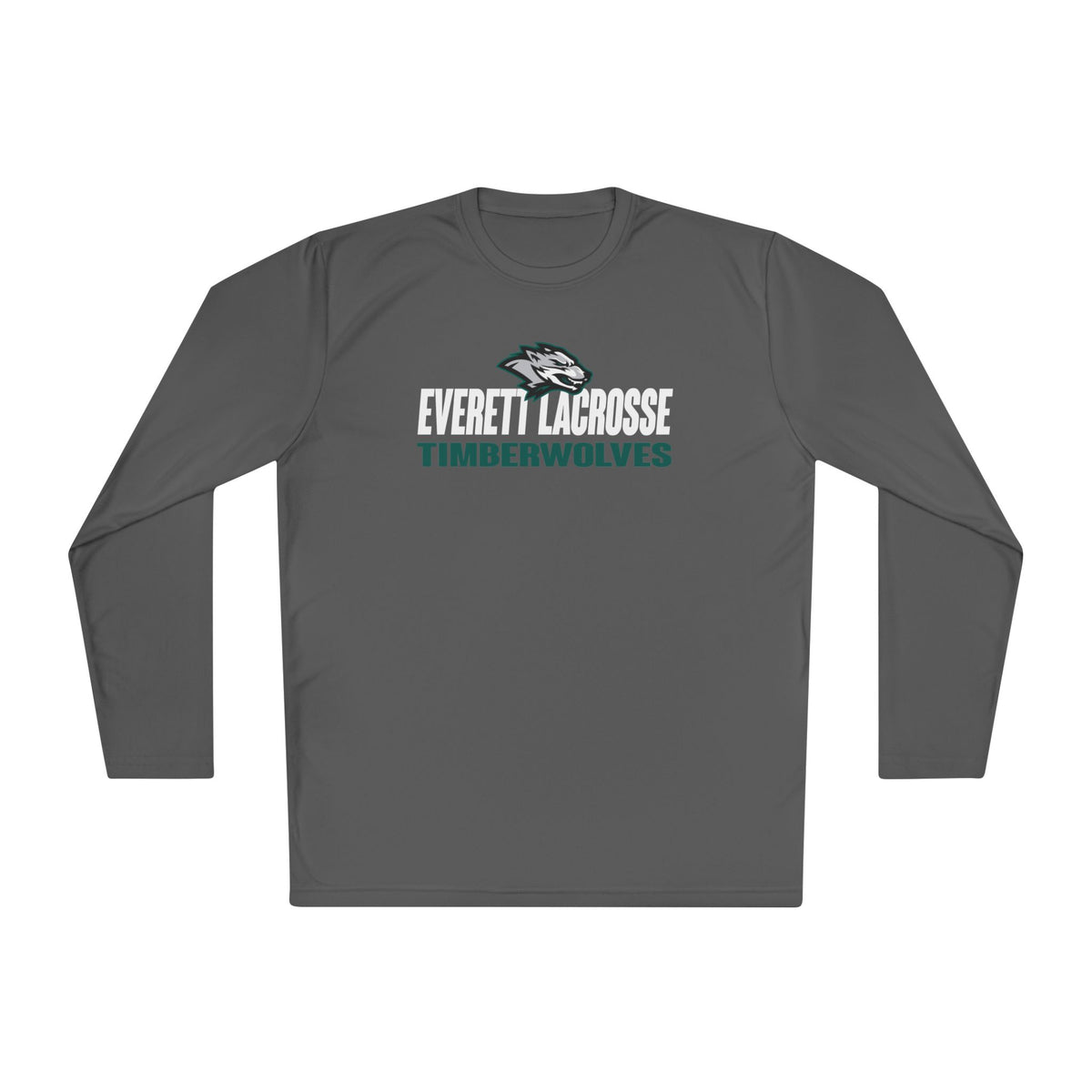 Adult Everett Timberwolves Sport-Tek Performance Long Sleeve Shirt