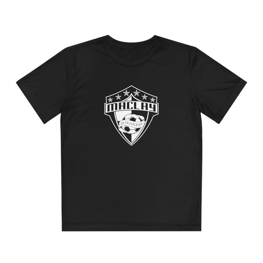 Youth Maclay Soccer Sport-Tek Performance Tee
