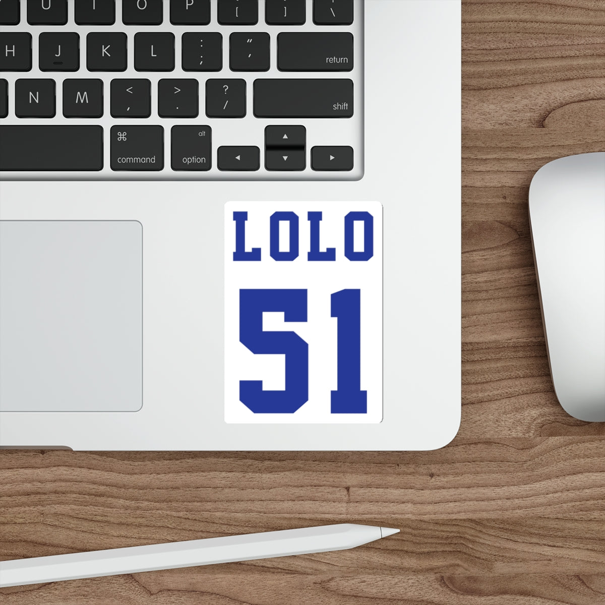 Hopkins Lacrosse Die Cut Sticker