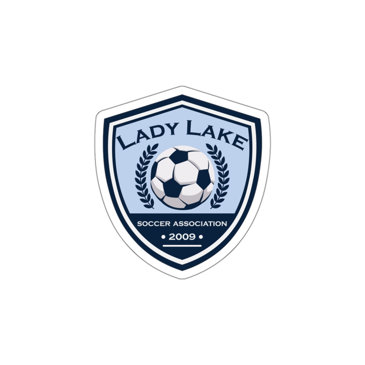 Lady Lake Soccer Association Club Die-Cut Sticker