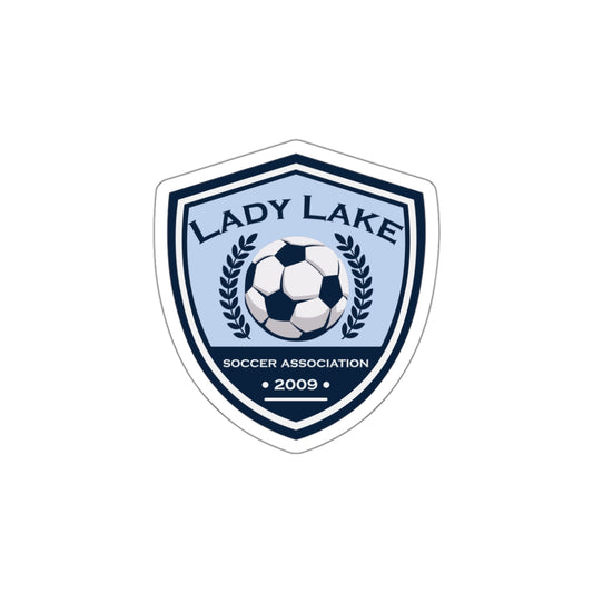 Lady Lake Soccer Association Club Die-Cut Sticker