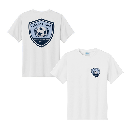 Youth Lady Lake Soccer Association Performance T-Shirt