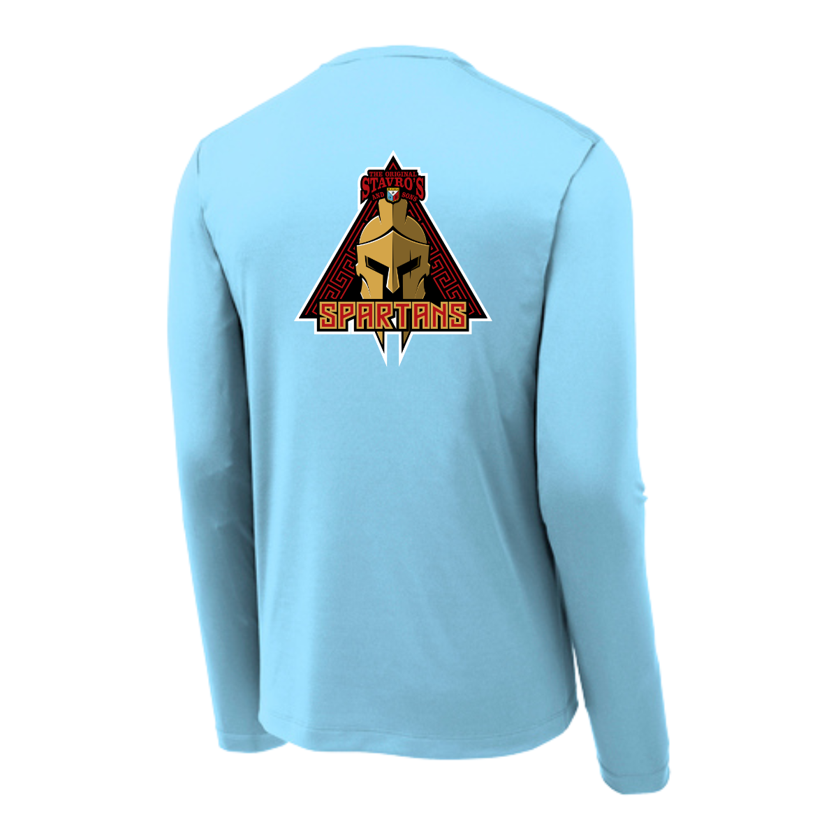 Adult Spartans Sport-Tek Posi UV Pro LS Tee