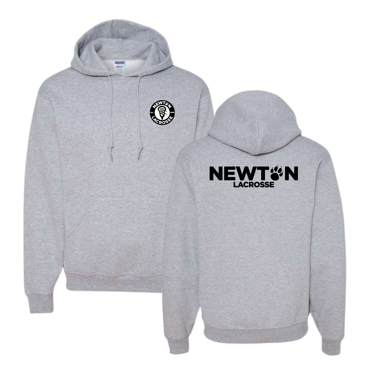 Adult Newton Lacrosse Jerzees Nublend Hoodie