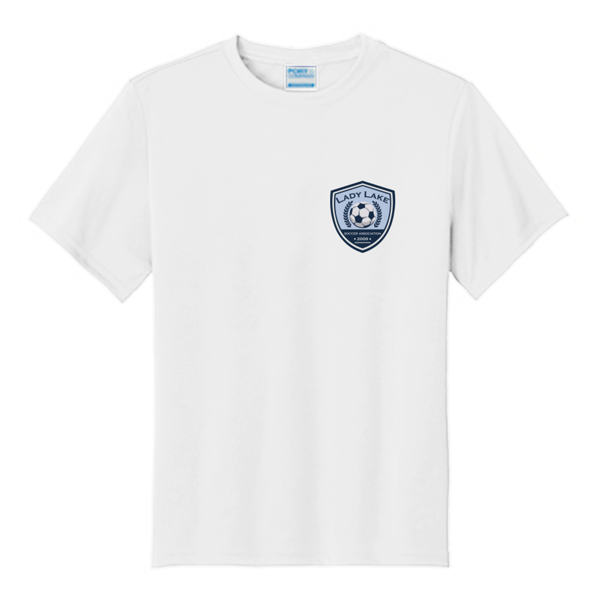 Youth Lady Lake Soccer Association Performance T-Shirt
