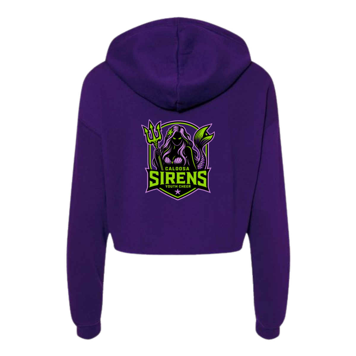 Women's Caloosa Reapers Bella + Canvas Cropped Hoodie