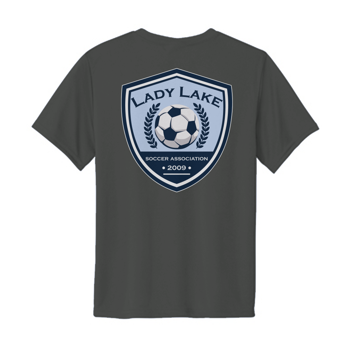 Youth Lady Lake Soccer Association Performance T-Shirt