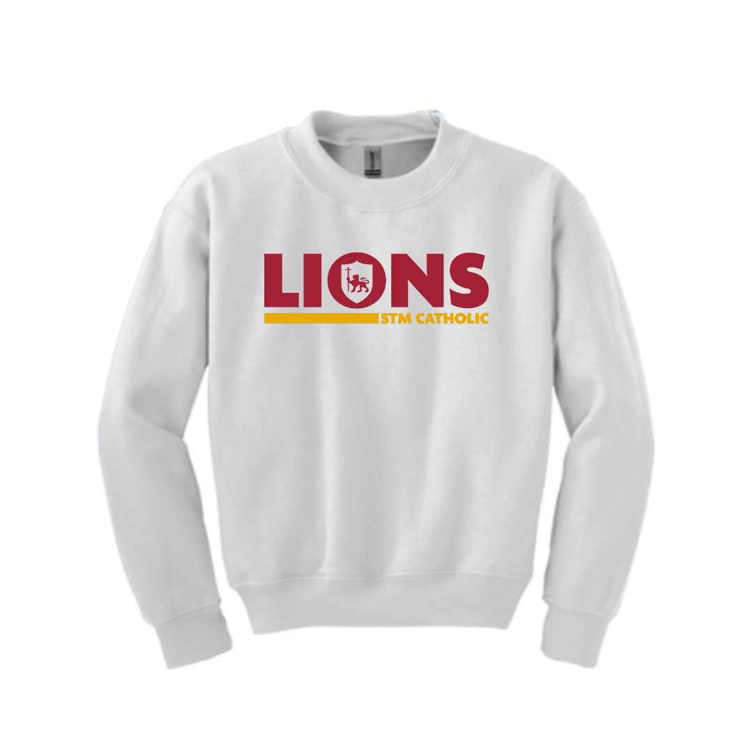 PERSONALIZED - Youth STM Catholic Gildan Crewneck Sweatshirt