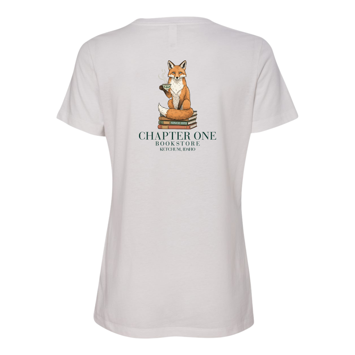 Women's Chapter One Bookstore Next Level Ideal T-Shirt