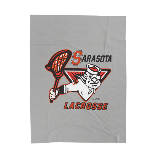 Sailors Lax Velveteen Plush Blanket