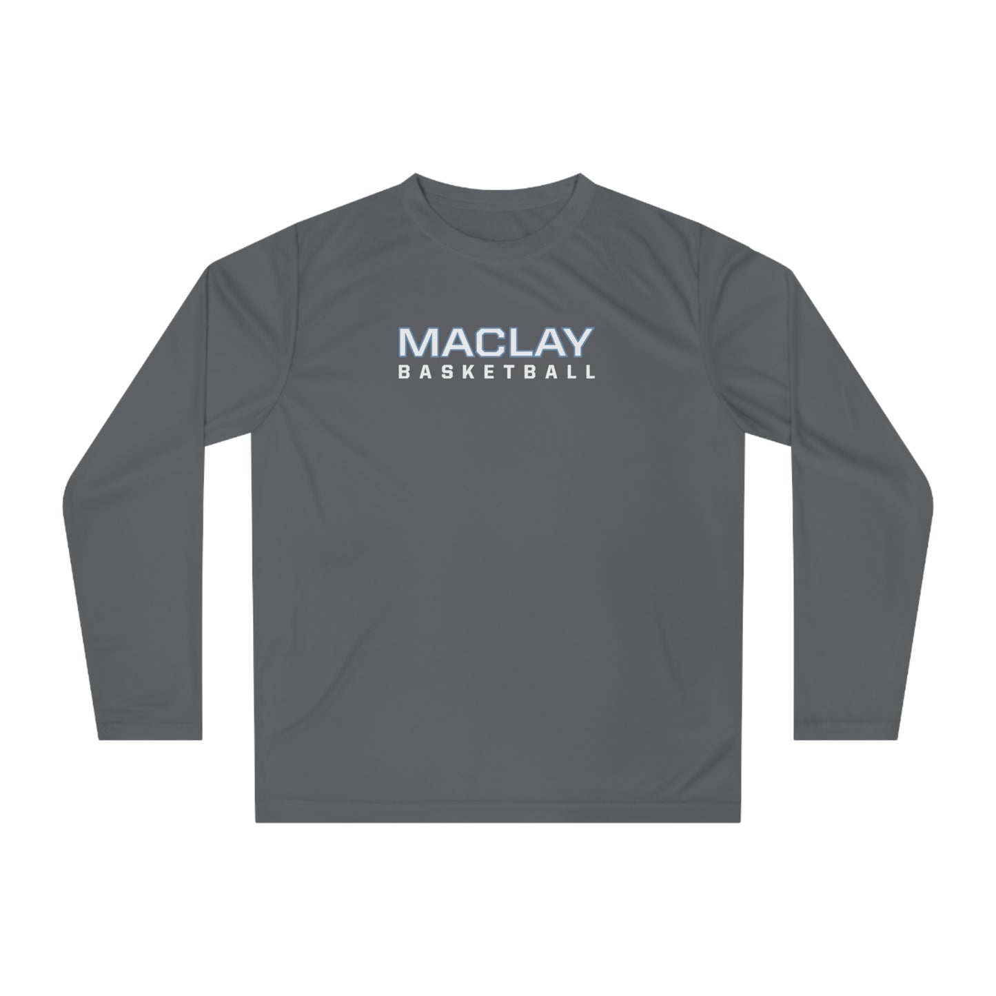 Adult Maclay Basketball Team 365 Performance Long Sleeve Shirt
