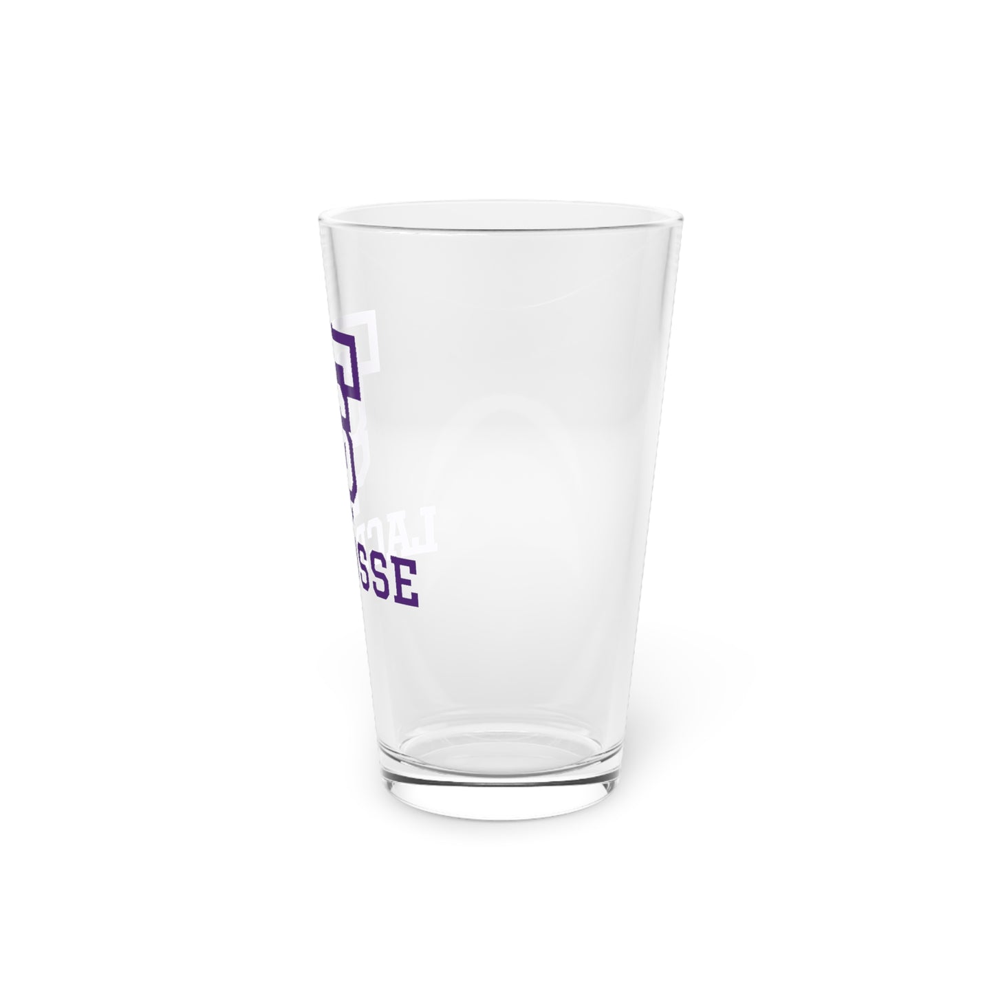 UST Lacrosse Pint Glass