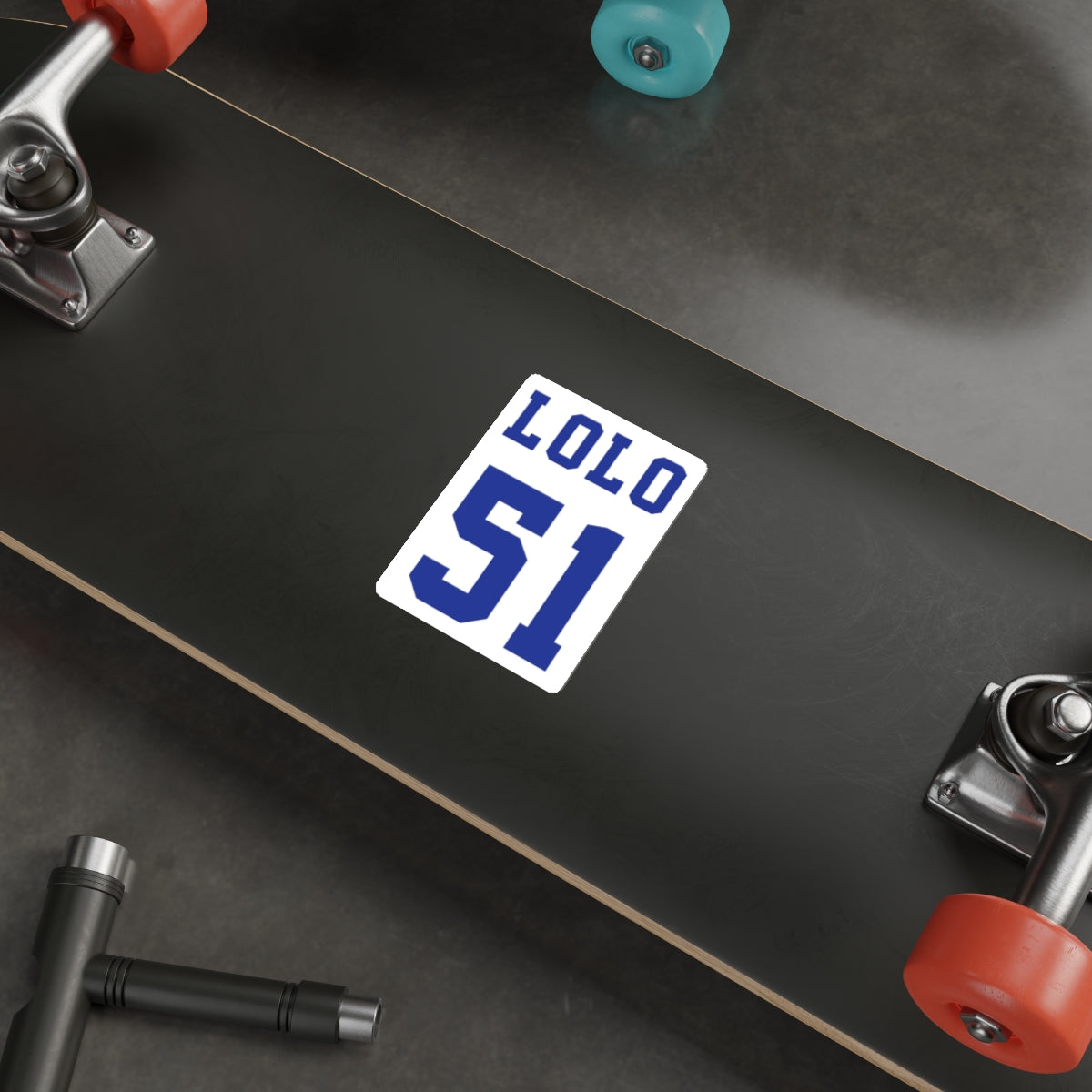 Hopkins Lacrosse Die Cut Sticker