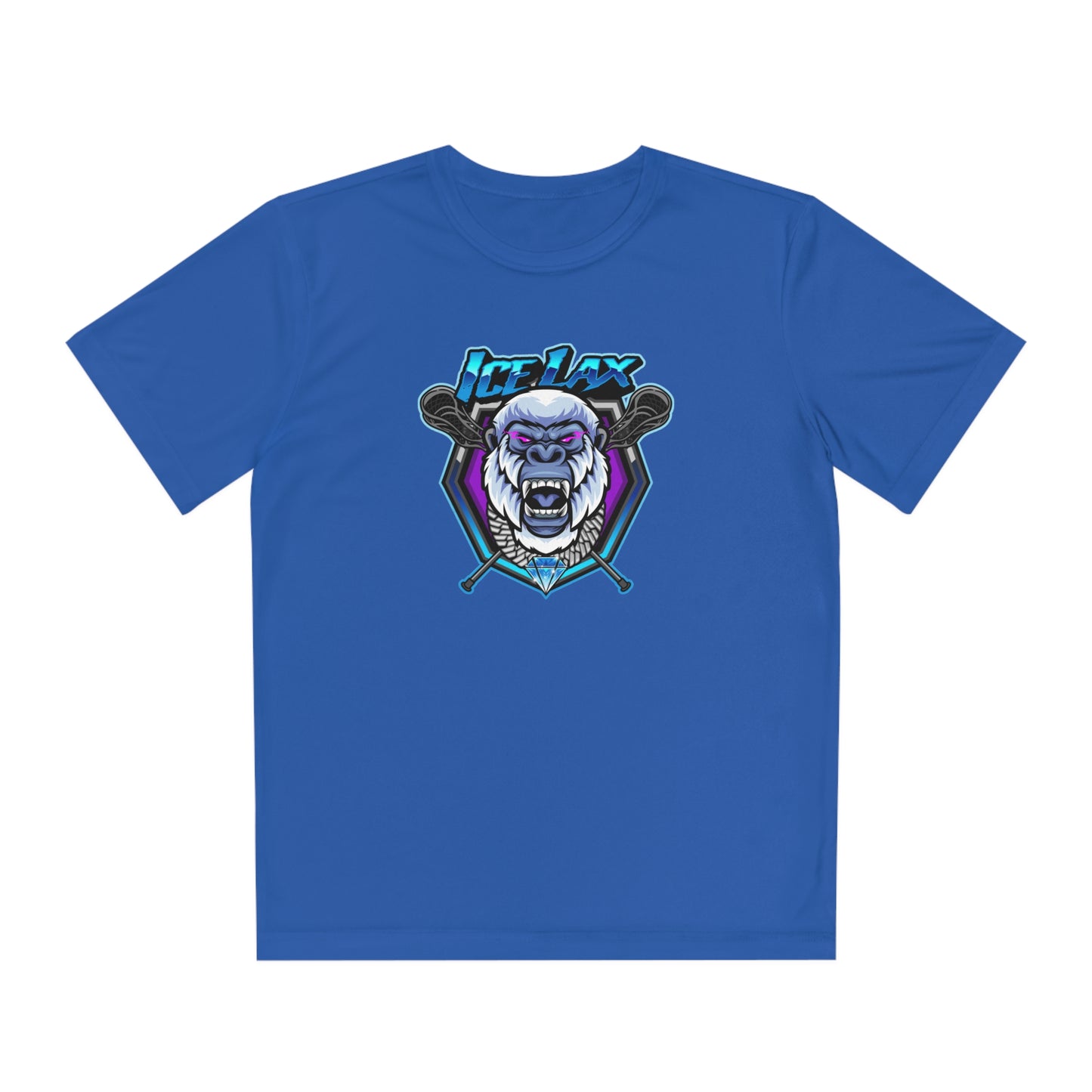 Youth ICE LAX Sport-Tek Performance T-shirt