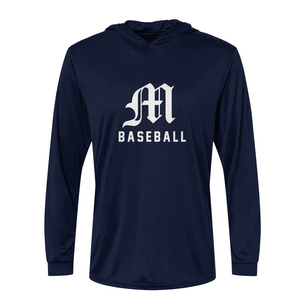 Adult Maclay Baseball Bahama Sun Hoodie