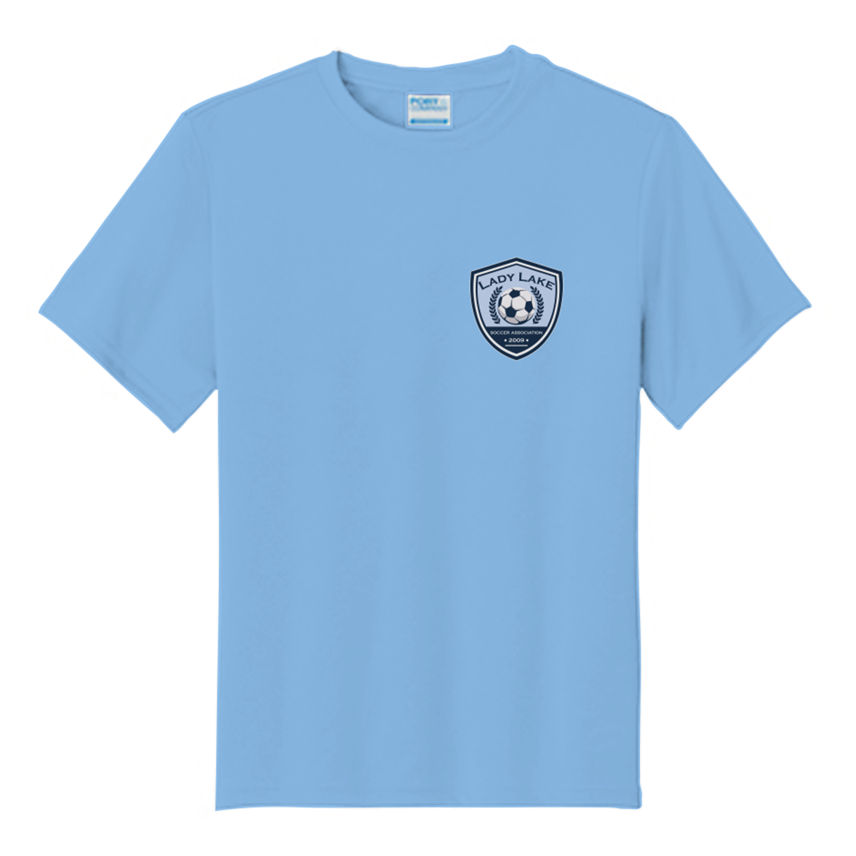 Youth Lady Lake Soccer Association Performance T-Shirt