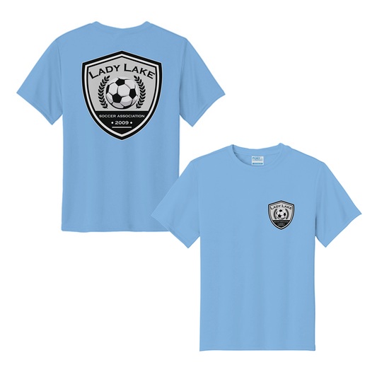 Youth Lady Lake Soccer Association Performance T-Shirt