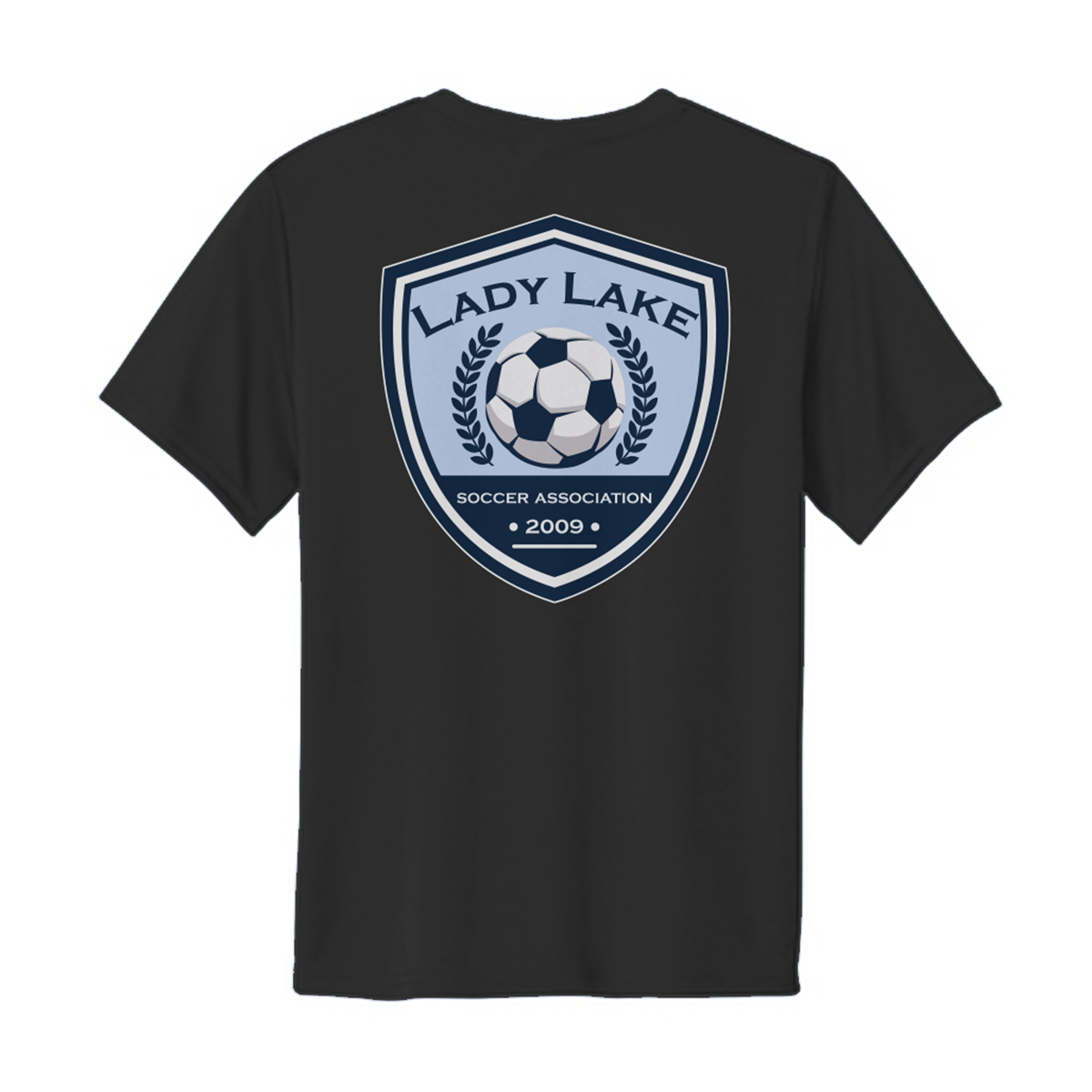 Youth Lady Lake Soccer Association Performance T-Shirt