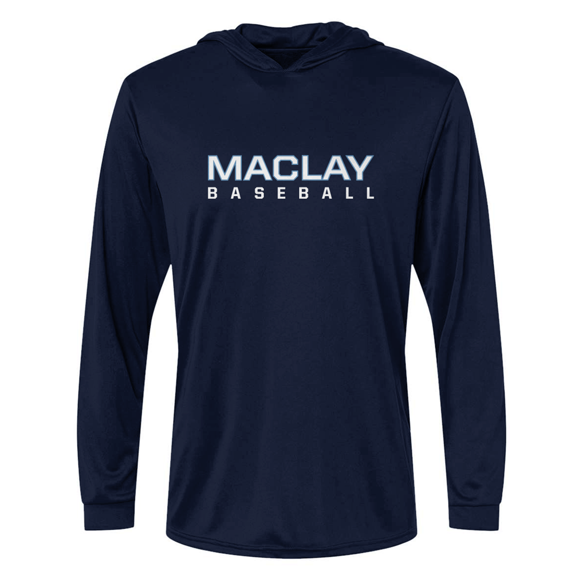 Adult Maclay Baseball Bahama Sun Hoodie