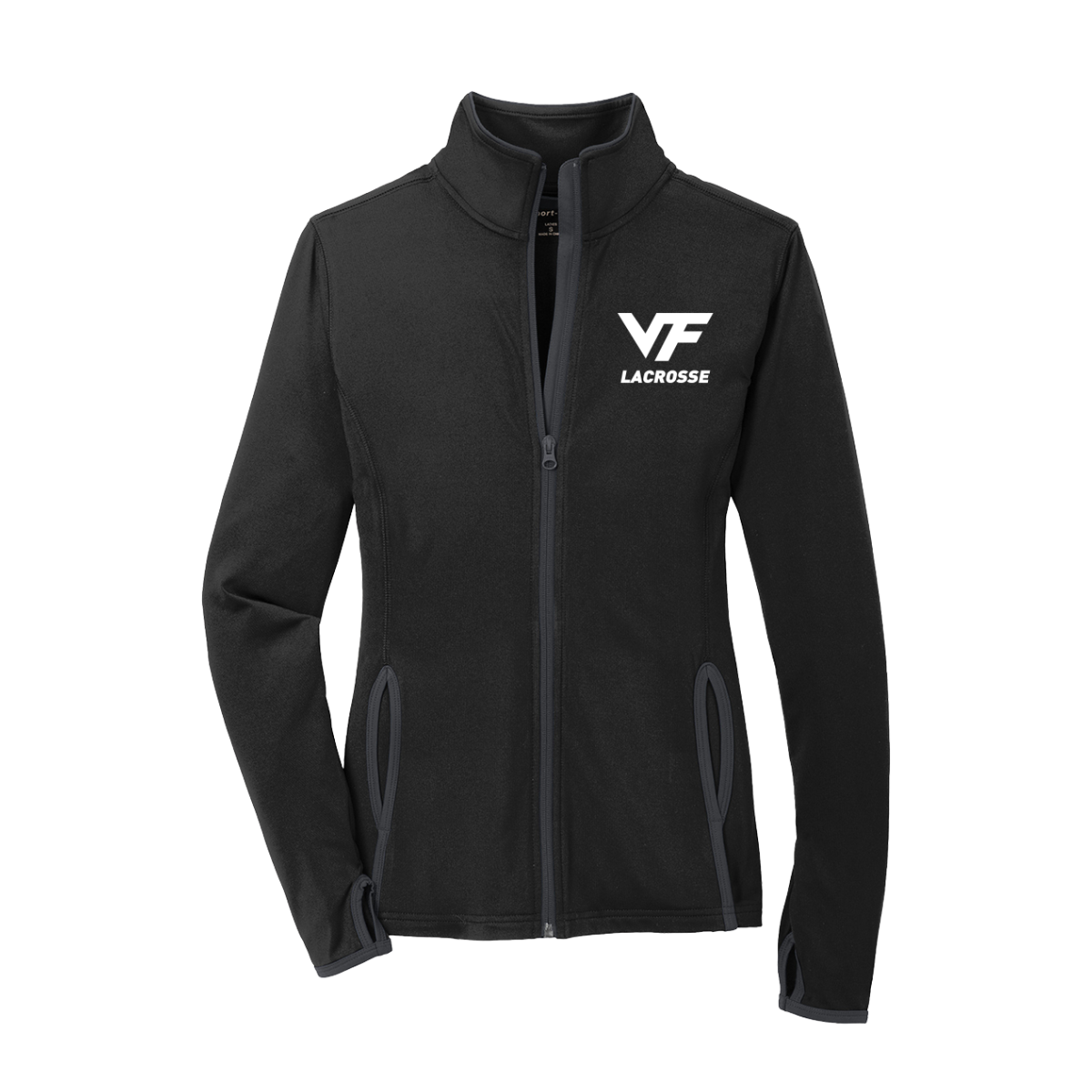 Women's Vallivue Lacrosse Sport-Tek Sport-Wick Stretch Full Zip Jacket