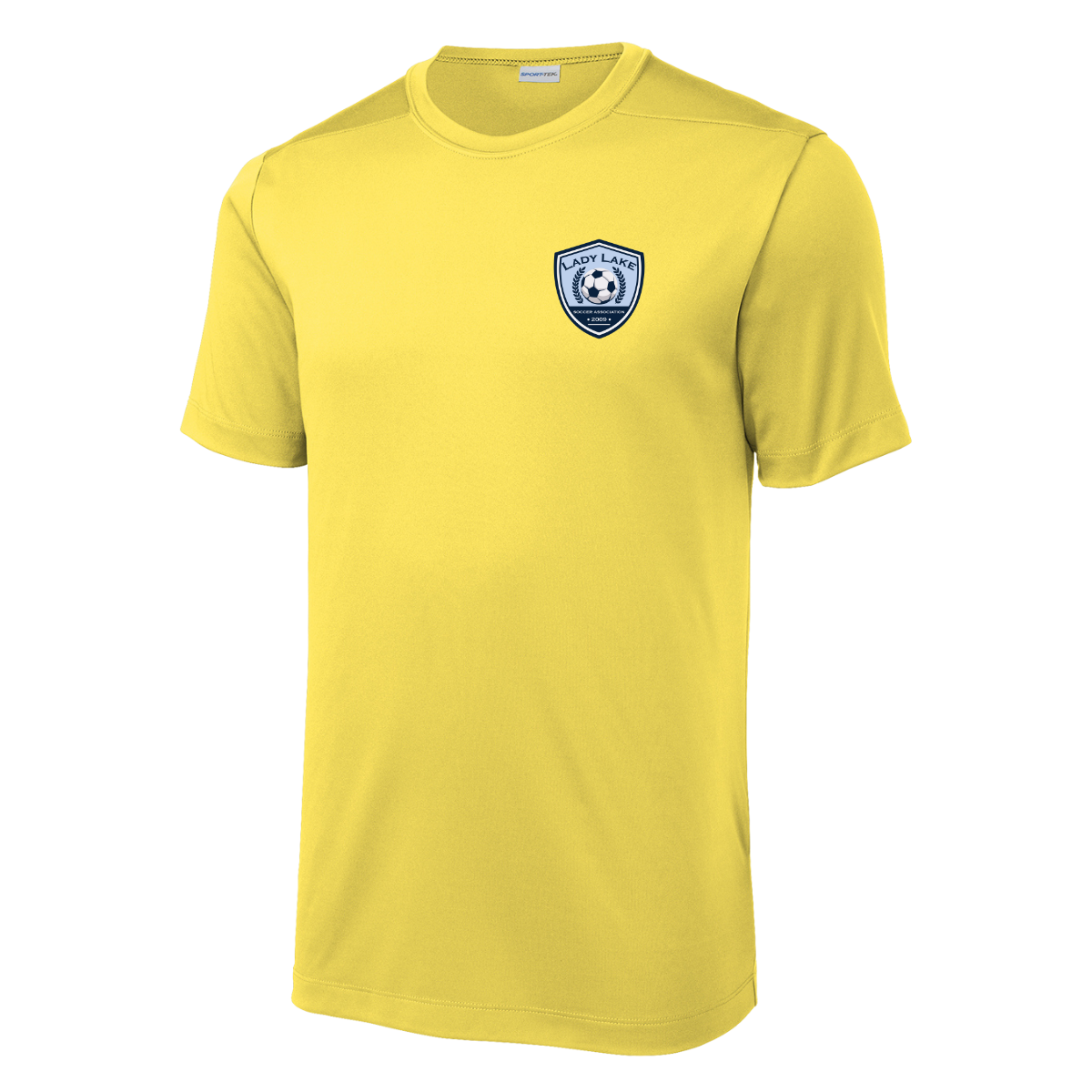 Adult Lady Lake Soccer Association Sport-Tek Posi-UV Pro Tee