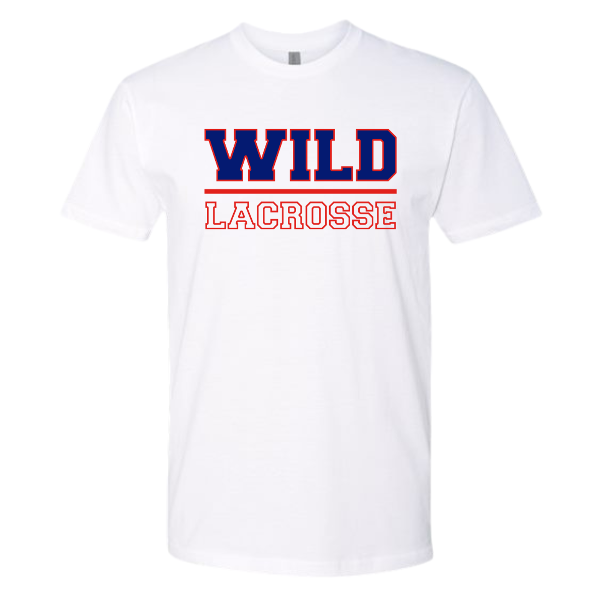 Adult Missoula Wild Lacrosse Next Level Cotton T-Shirt