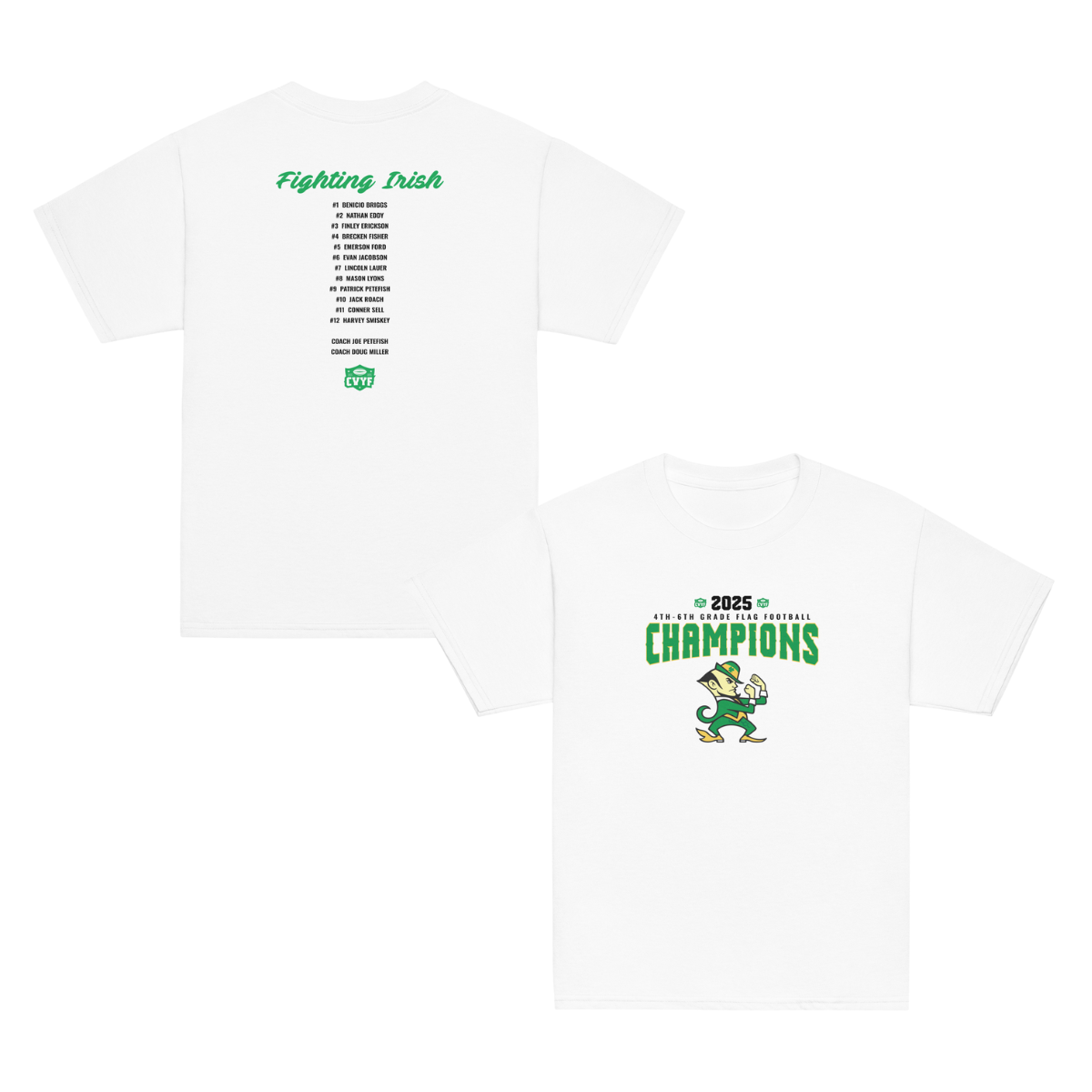 Youth Fighting Irish Gildan Classic Tee