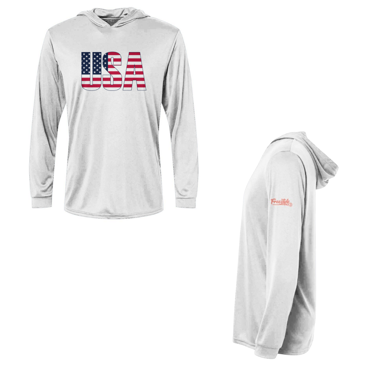 Adult Freestyle Lacrosse Bahama Sun Hoodie
