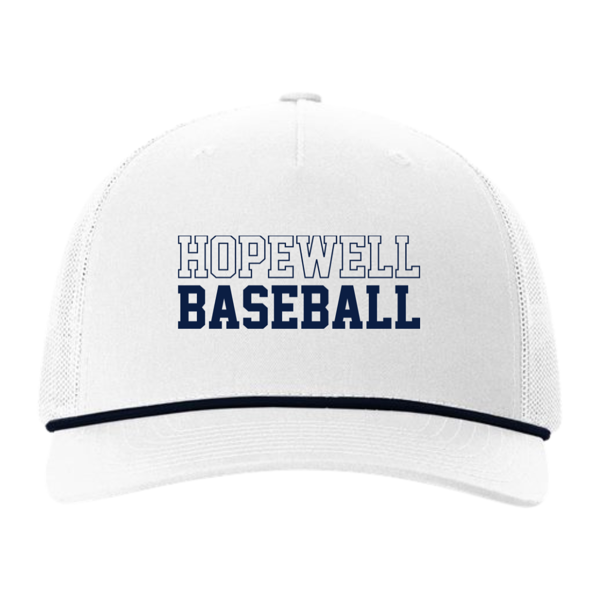 Hopewell Baseball Richardson Rope Trucker Hat