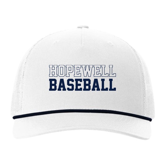 Hopewell Baseball Richardson Rope Trucker Hat