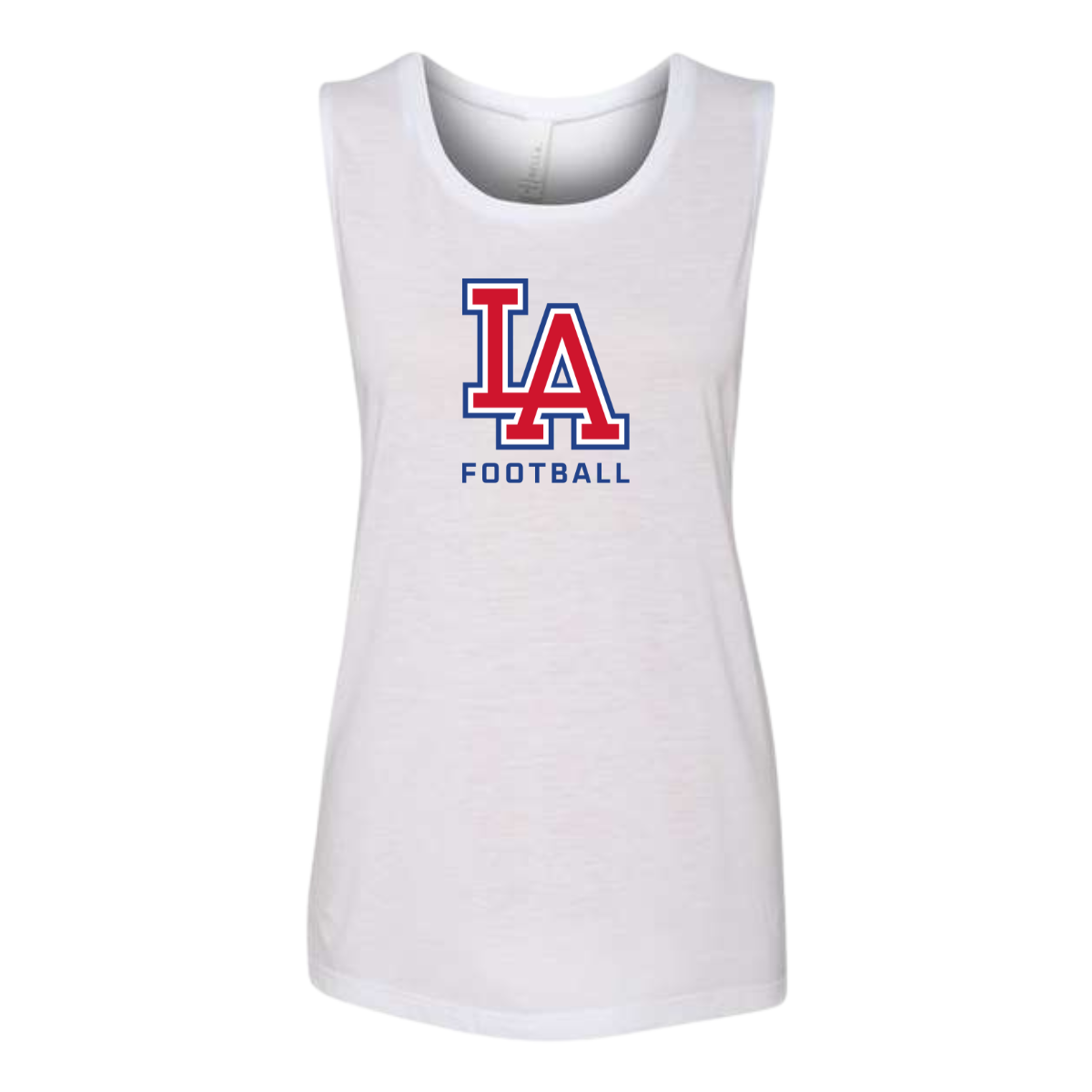 Women's Los Alamitos HS Football Bella + Canvas Flowy Scoop Muscle Tank
