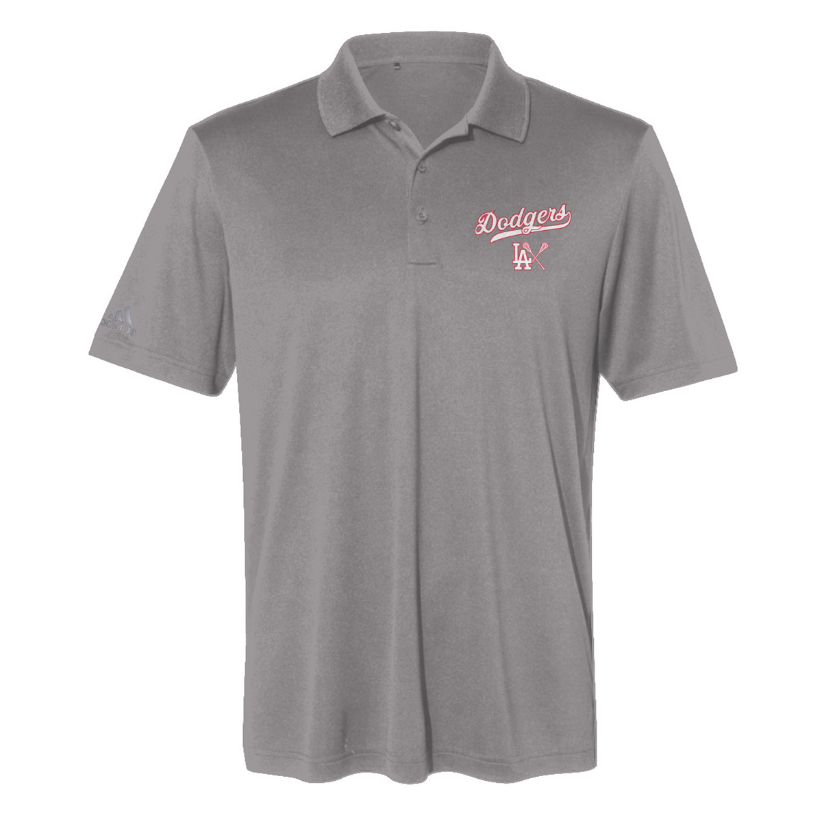 Adult Dodgers Adidas Performance Polo