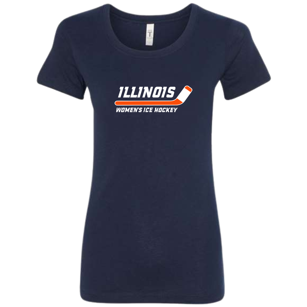 Women's Illinois Hockey Next Level Ideal T-Shirt