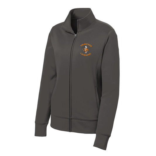 Women's Tennessee Lacrosse Sport-Tek Fleece Full-Zip Jacket