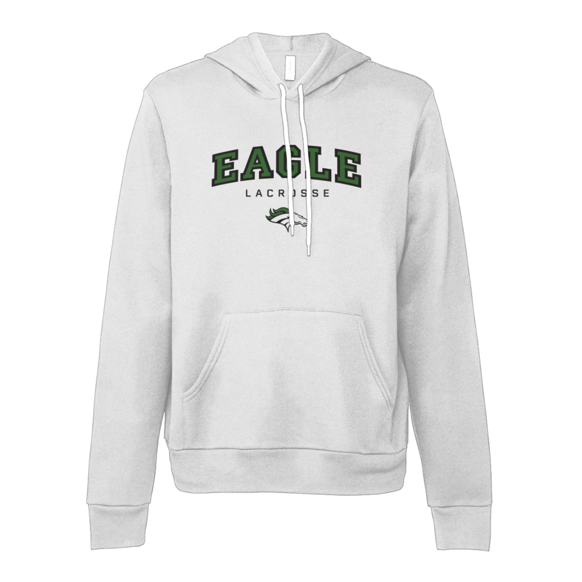 Adult EHS Lacrosse Church Bella + Canvas Sponge Fleece Pullover Hoodie