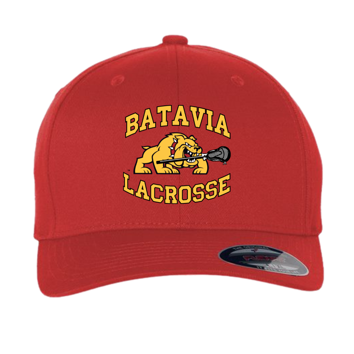 Batavia Lacrosse Flexfit Fitted Baseball Hat