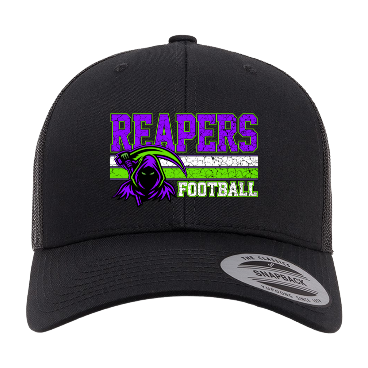 Caloosa Reapers Football YP Classics Retro Trucker Hat