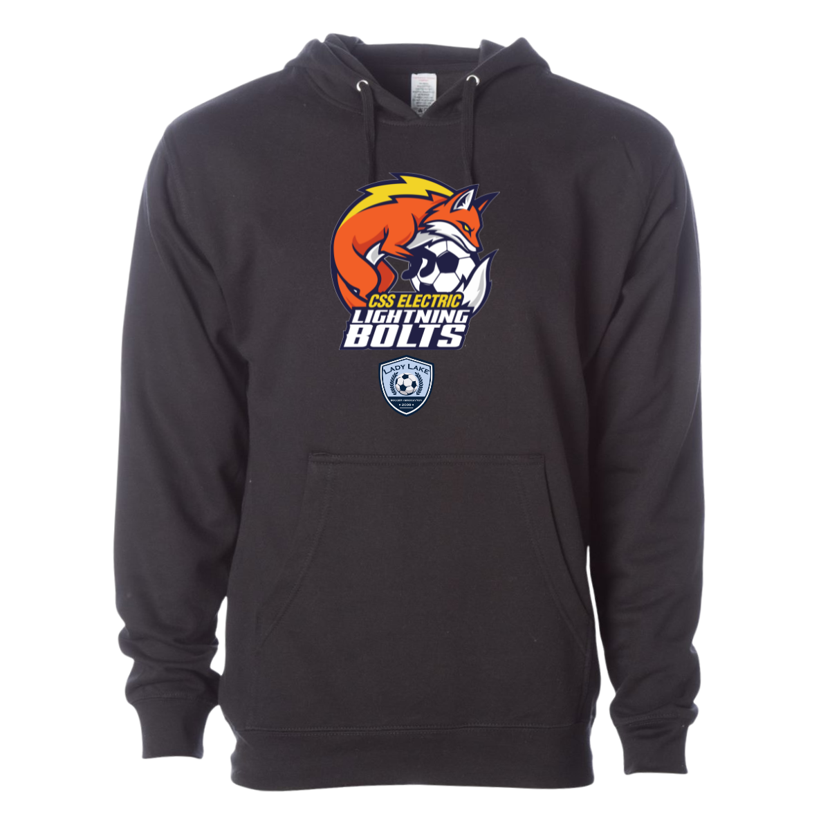 Adult Lightning Bolts ITC Midweight Hoodie