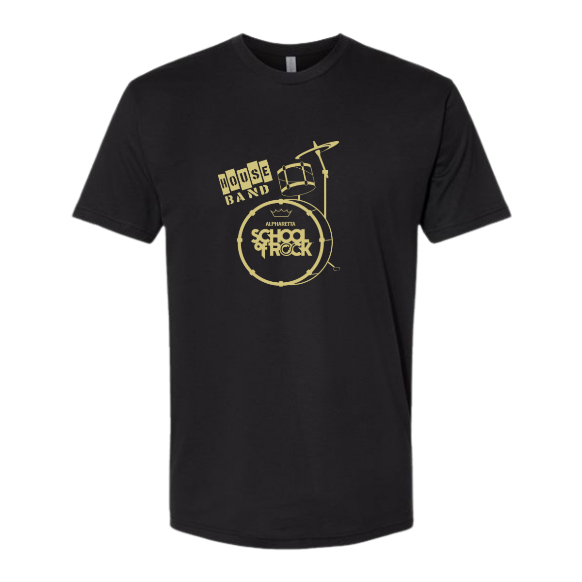 Adult School of Rock Alpharetta Next Level Cotton T-Shirt