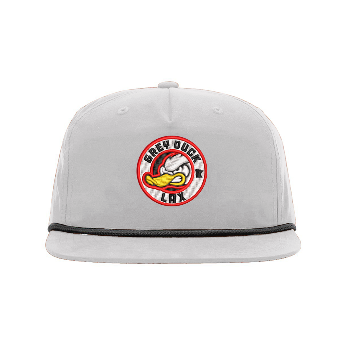 Grey Duck Lacrosse Richardson Snapback Rope Hat