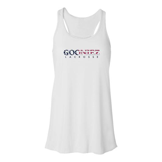 Women's Gooniez Lacrosse Flowy Racerback Tank