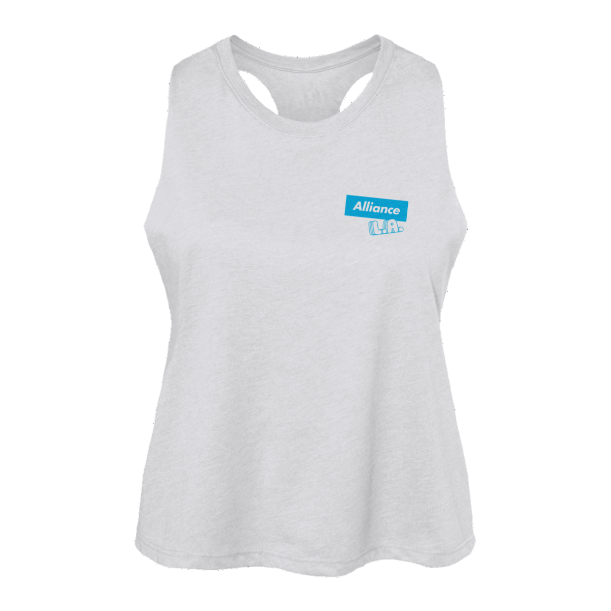 Women's Alliance Los Angeles Racerback Cropped Tank